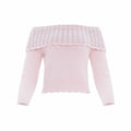 Embellished Bardot Jumper